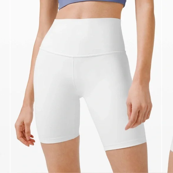 Lululemon Align Short 8" White - Picture 2 of 6